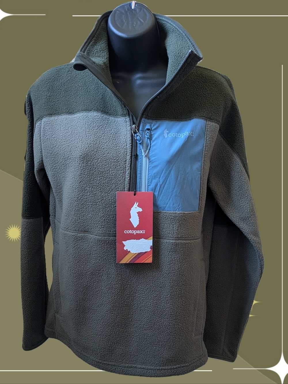 ✨ Nwt Women's Abrazo Half Zip Fleece Jacket SiZe Xs